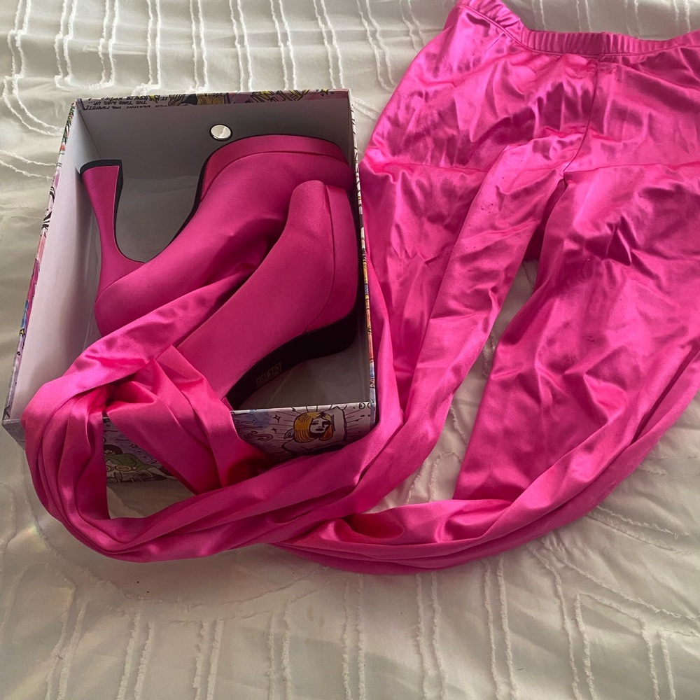 Vibrant Pink Women's Jumpsuit